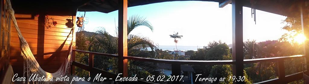 Casa Ubatuba Vista Para O Mar Exterior foto